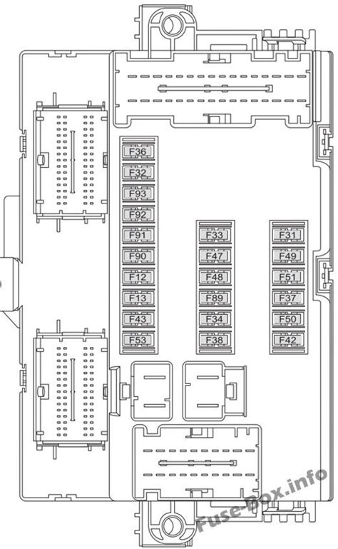 Instrument Panel Fuse Box Diagram Fiat Ducato 2015 2016 2018 2019