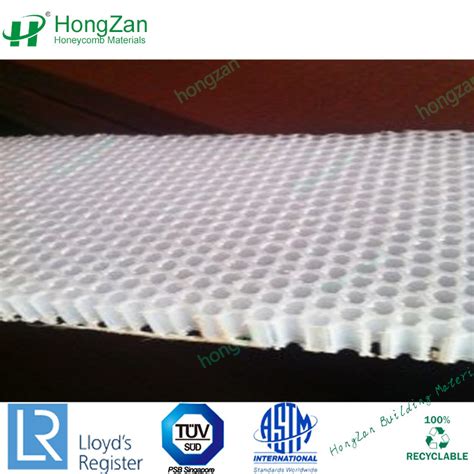 Light Wight Truck Wall Panel Polypropylene Pp Plastic Honeycomb Core