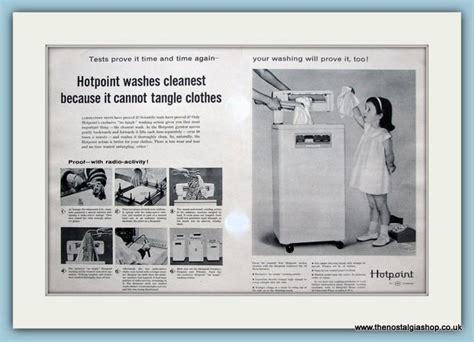 Hotpoint Washing Machine Original Advert 1960 Ref Ad2593 The Nostalgia Shop