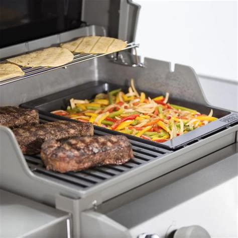 Weber Grills Porcelain Enameled Cast Iron Griddle For Spirit Ii 200 300 And Spirit 200 300 Series