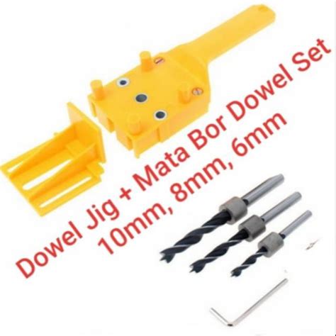 Jual Paketan Dowel Jigmata Bor Kayu Dowel Dowel Jig Mata Bor Kayu