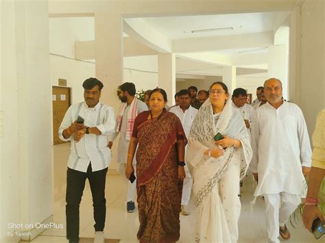 Bhind Datia Mp Sandhya Rai Inspected Datia Medical College सांसद