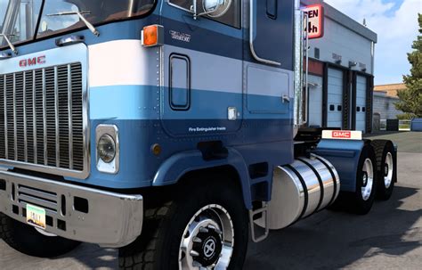 Blue Lagoon Gmc Skin For American Truck Simulator Truckymods