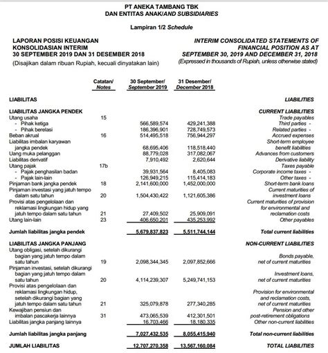 Pengertian Laporan Posisi Keuangan Akuntansi Mandiri