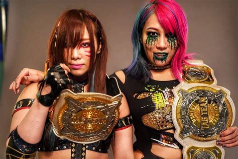 Women S Tag Team Champions The Kabuki Warriors Wwe Raw Japonesas