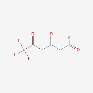 6,6,6-Trifluoro-3,5-dioxohexanal | C6H5F3O3 | CID 154374915 - PubChem