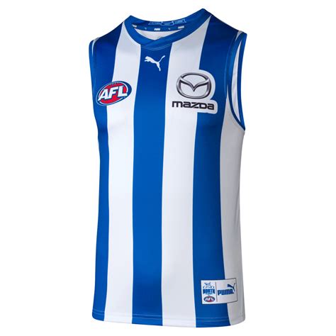 North Melbourne Kangaroos Puma Mens Home Guernsey