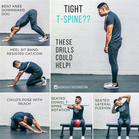 Achieve Fitness On Instagram “tspine Upper Back Feeling “tight