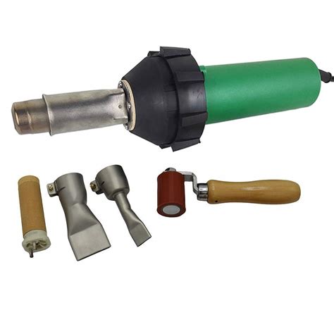 RONGTE W Hot Air Torch Plastic Welding Heat Gun Welder Pistol Flooring Tools With Wide Slot