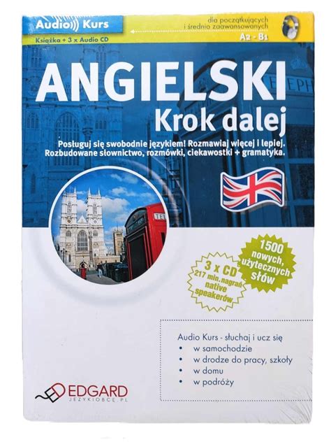 Angielski Krok Dalej Książka 3 cd audio Łódź Kup teraz na