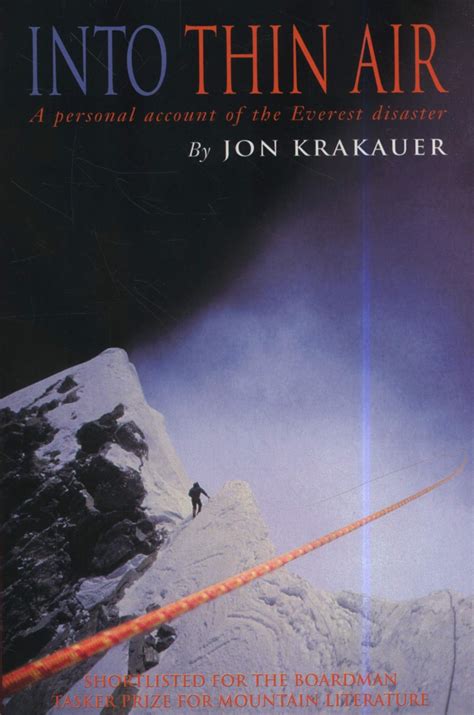 Amazon | Into Thin Air | Krakauer, Jon | Mountaineering & Climbing