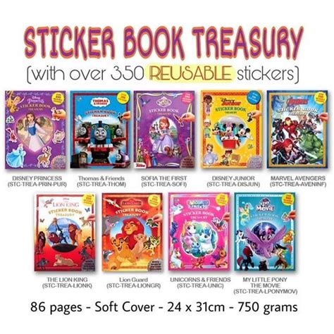 Jual Sticker Treasury Book Reusable Indonesia Shopee Indonesia