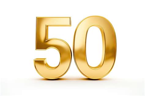 Premium Photo Gold Number 56 Fifty Six On White Background