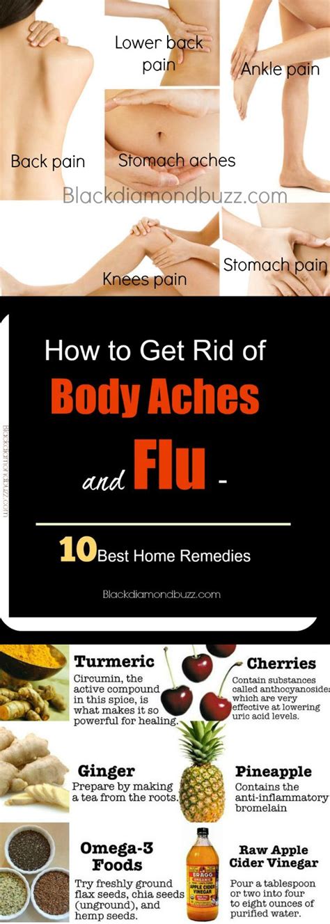 How To Get Rid Of Body Aches And Flu 10 Home Remedies