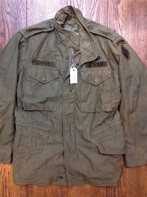 Vintage 1960s 60s M 65 M65 M 65 Field Jacket Vietnam Era Military 44