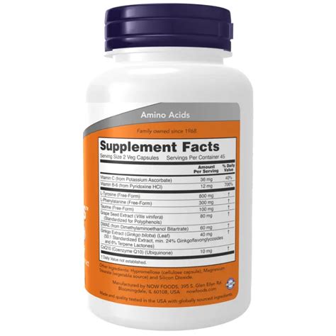 True Focus Veg Caps Now Foods Envia Suplementos La Mejor Y