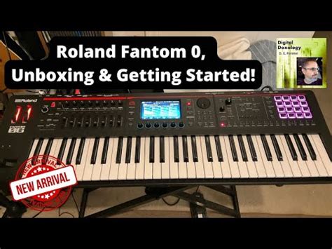 Roland Fantom Unboxing Setup And Getting Started YouTube