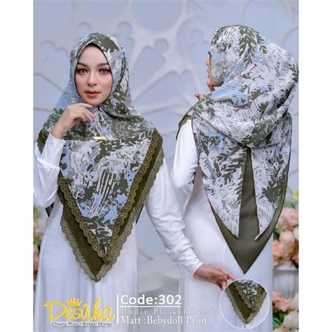 Jual Jilbab Khimar Instan Simple DC 302 Ori Desvika Shopee Indonesia