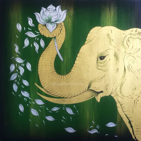 Best Elephant Portrait Painting - Original Art Online