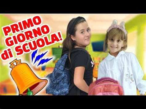 PRIMO GIORNO Di SCUOLA Delle SORELLE PAZZERELLE VLOG Back To