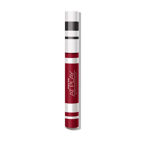 Labial L Quido Mate Mary Kay At Play Red Alert