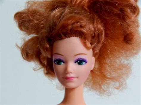 Nude Midge Diva Barbie Rockers Doll Red Curly Hair Nude Twist Turn