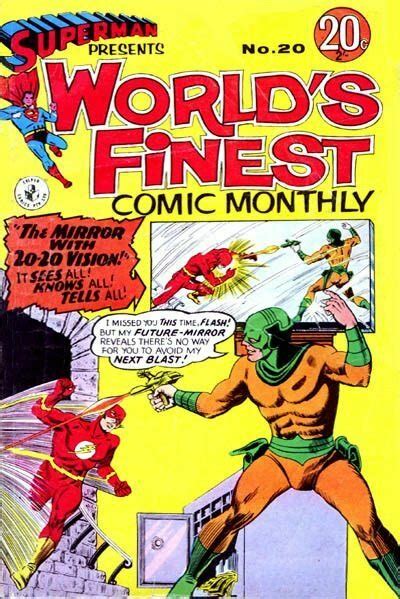 Superman Presents World S Finest Comic Monthly The Mirror With