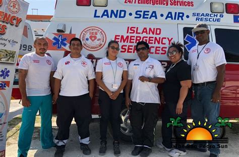 Island Emergency Services Celebrates First Anniversary The San Pedro Sun