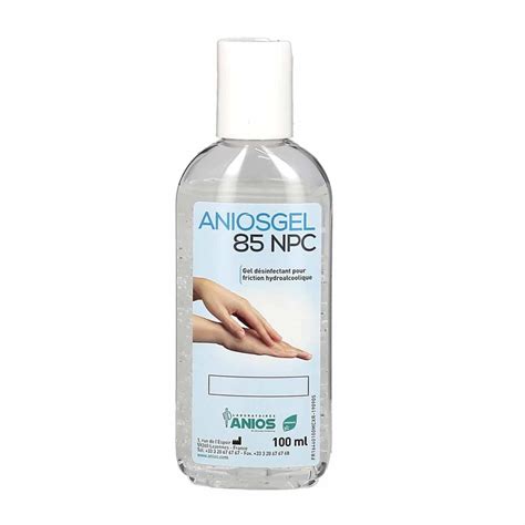 Aniosgel 85 NPC Gel Désinfectant Hydroalcoolique 1 flacon de 100ml