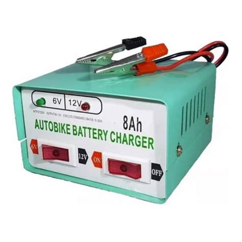 Generico Cargador De Batería Para Autos Y Motos 12v W 16763