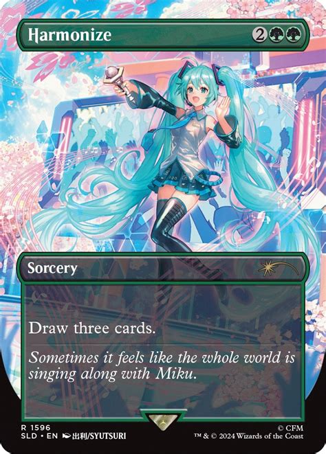 Mtg New Hatsune Miku Secret Lair Drop