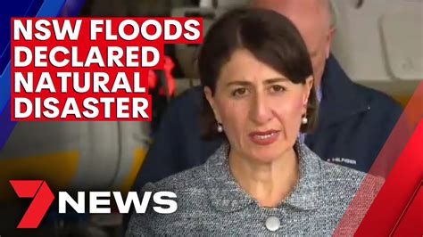 Nsw Floods Parts Of New South Wales Declared A Natural Disaster