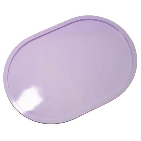 Molde De Silicone Para Resina Bandeja Oval G Cavidade Cm