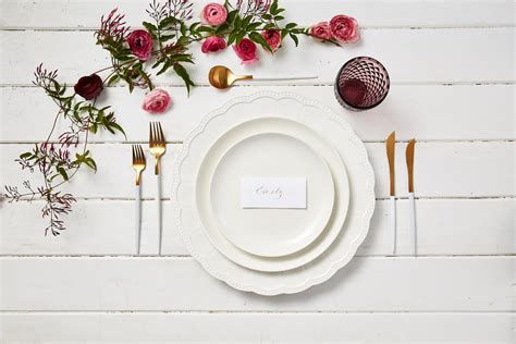 White Plate Crockery Hire — Simply Seated Event Hire