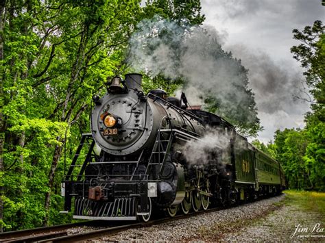 Tennessee Valley Railroad Museum’s Steam Locomotive Southern Railway 630 Departs Grand Junction