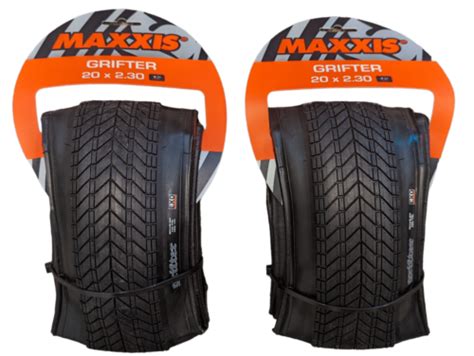 2 Pack Maxxis Grifter Tire 20 X 2 3 Clincher Folding EXO BMX Bike 2