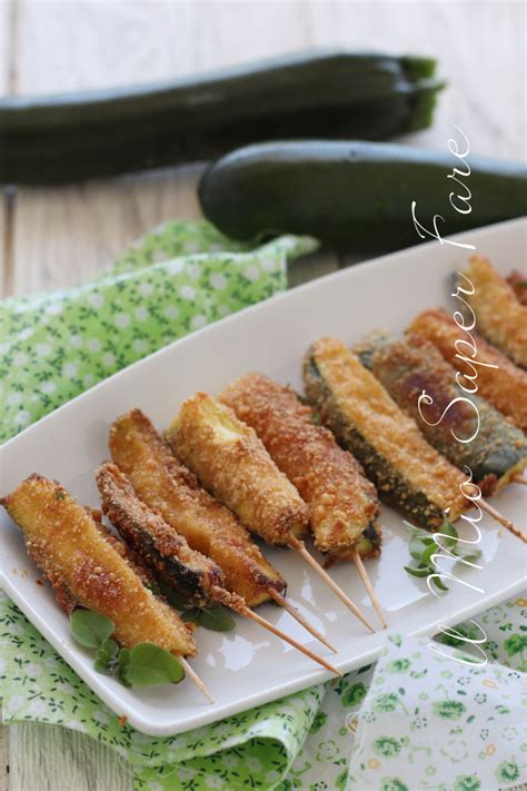 BASTONCINI Di ZUCCHINE GRATINATI Al FORNO