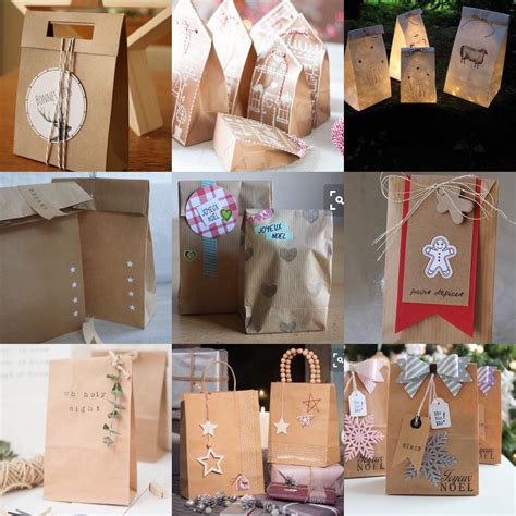 Cadeaux Dans Des Sacs En Papier Kraft Sakartonn