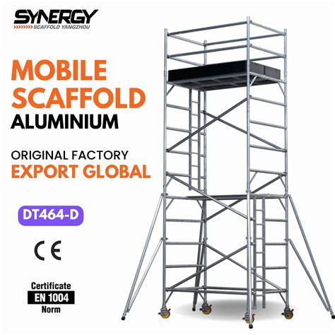 Synergy Mm Double Width Aluminium Mobile Scaffold Tower For