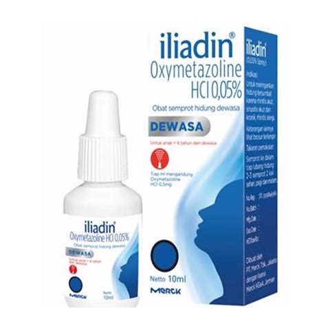 Jual ILIADIN DEWASA 0 05 NASAL SPRAY 10 ML Shopee Indonesia