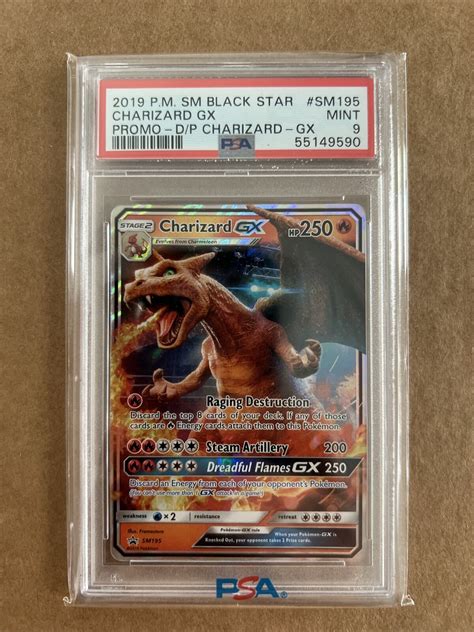 Mavin PSA 9 Charizard GX SM195 Pokemon TCG 2019 Detective Pikachu