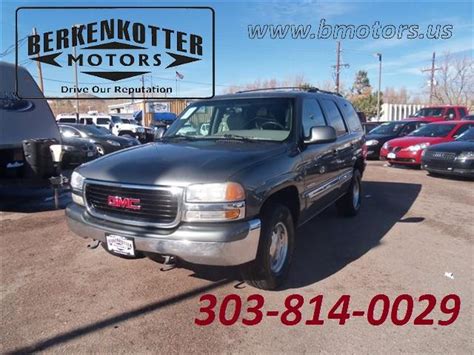 2001 Yukon Cars For Sale