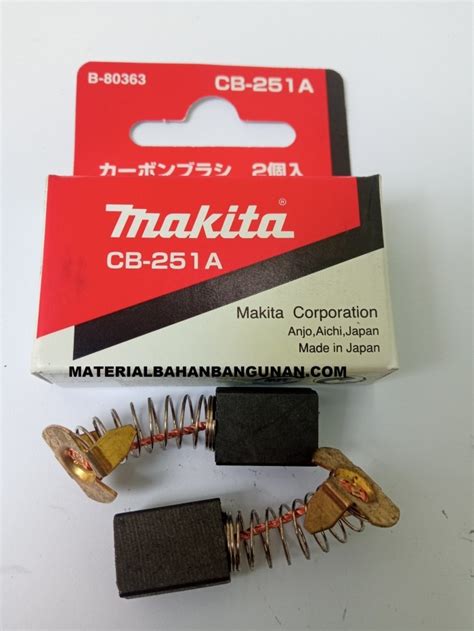 Jual MAKITA Carbon Brush Arang Sepul Bostel CB 51 A CB 51A Jakarta