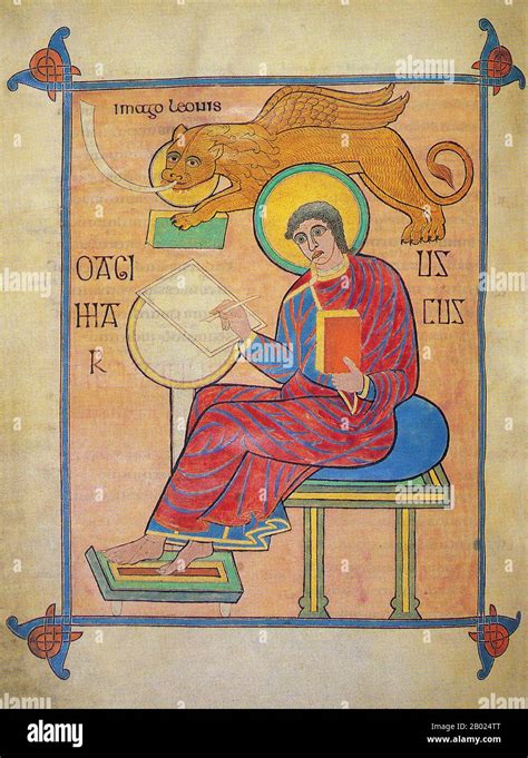 Lindisfarne Gospels British Library Hi Res Stock Photography And Images