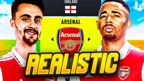 I Rebuild Arsenal But It S Realistic YouTube