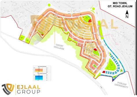 MidTown Jhelum Map — 2025 — EJLAAL