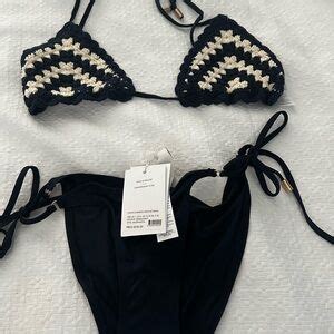 Zimmermann Swim Zimmermann Chintz Chevron Crochet Bikini Set Poshmark