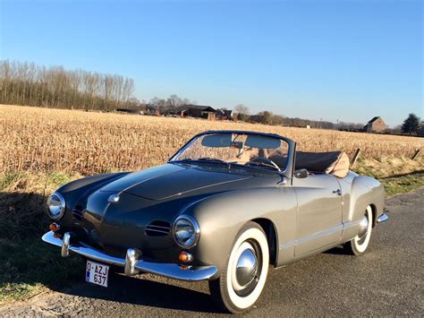 Karmann Ghia Convertible Low Light Oldtimer Days