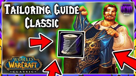 How To Level Tailoring Very Fast In Classic Wow Bag Guide