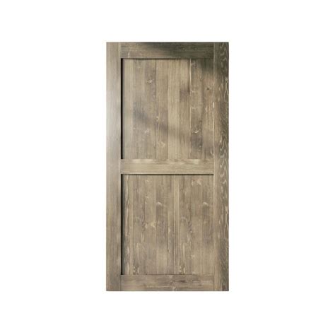 Homacer In X In H Frame Classic Gray Solid Natural Pine Wood